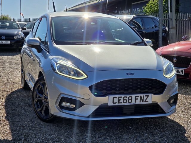 Ford Fiesta Ecoboost Gpf St-line Hatchback Silver