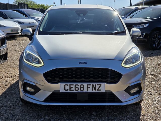 Ford Fiesta Ecoboost Gpf St-line Hatchback CE68FNZ Silver #4