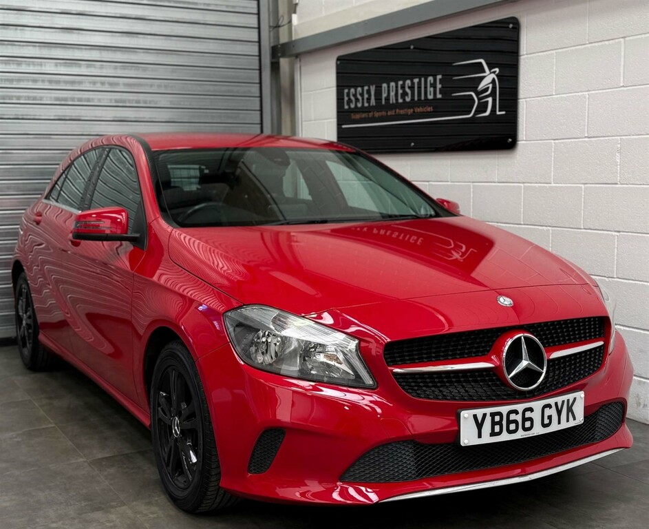 Mercedes-Benz A Class Se Auto Red