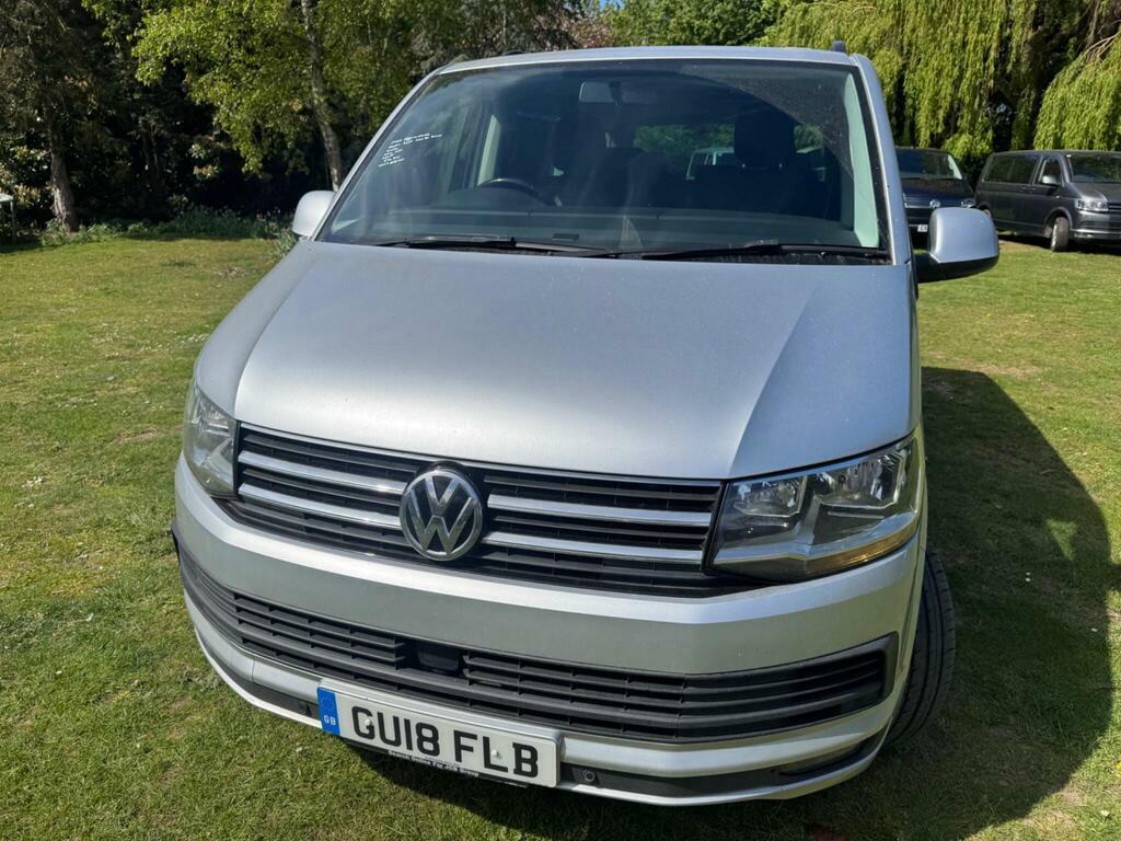 Volkswagen Caravelle 2.0 Tdi Bluemotion Tech Executive Mpv GU18FLB Silver #2