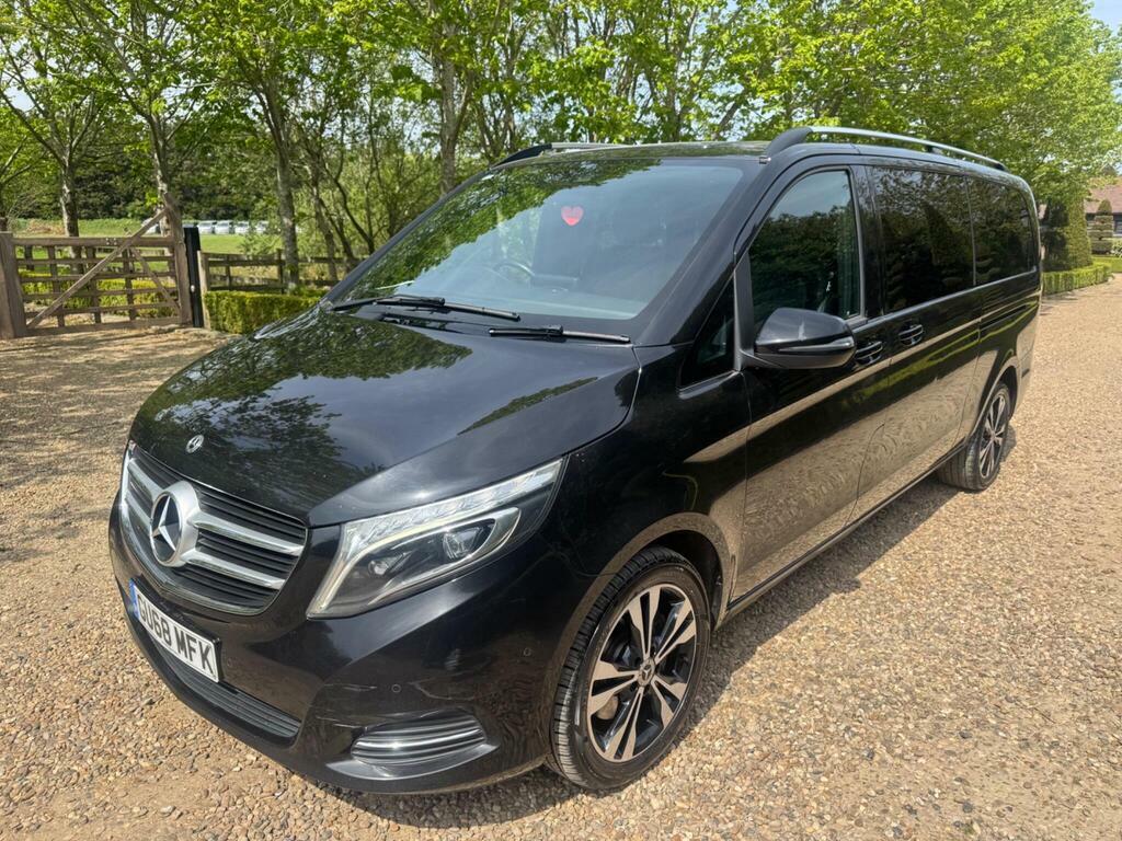 Mercedes-Benz V Class 2.2 V220d Bluetec Sport G-tronic Euro 6 S S GU68MFK Black #3