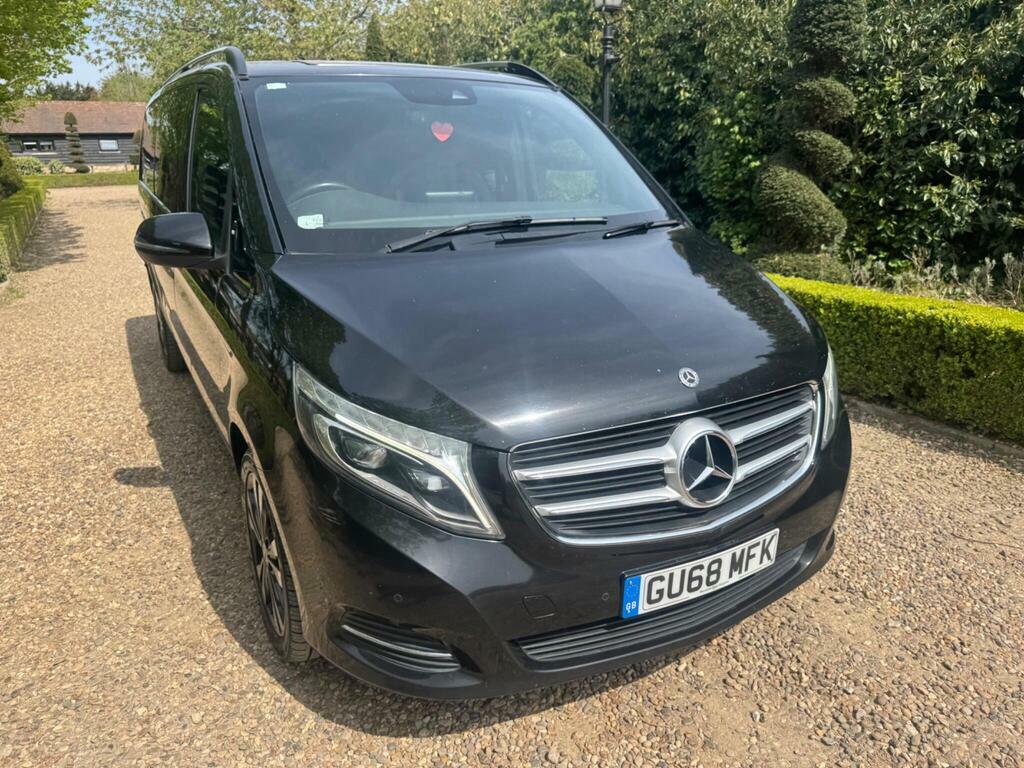 Mercedes-Benz V Class 2.2 V220d Bluetec Sport G-tronic Euro 6 S S GU68MFK Black #2