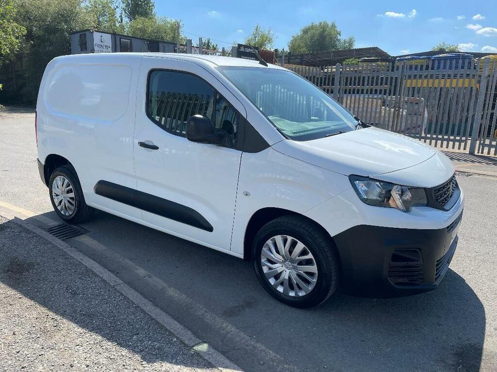 Peugeot Partner 1.6 Bluehdi 1000 Professional Standard Panel Van S White