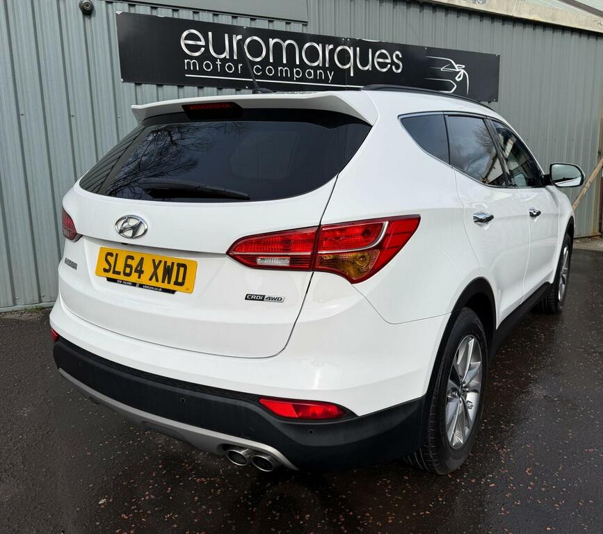 Hyundai Santa Fe Suv 2.2 Crdi Premium 4Wd Euro 5 5 Seat SL64XWD White #4