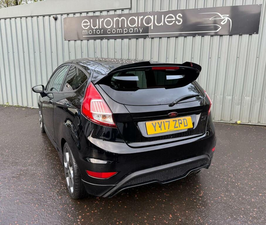 Ford Fiesta Hatchback 1.6T Ecoboost St-3 Euro 6 201717 YY17ZPD Black #6
