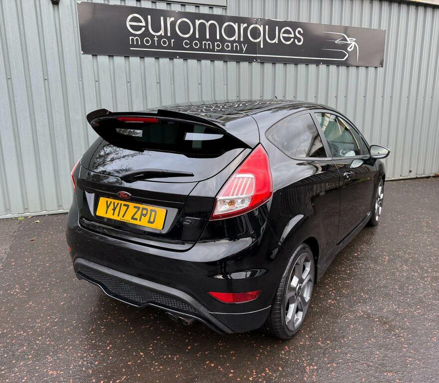 Ford Fiesta Hatchback 1.6T Ecoboost St-3 Euro 6 201717 YY17ZPD Black #4