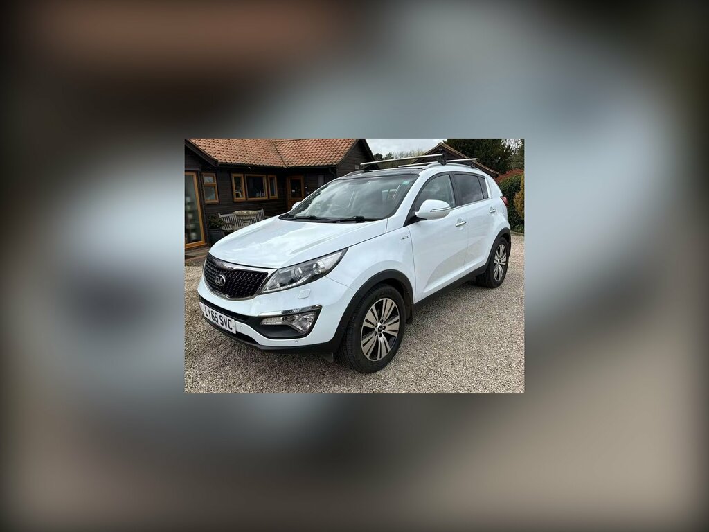 Kia Sportage 2.0 Crdi Kx-4 Awd Euro 5 White