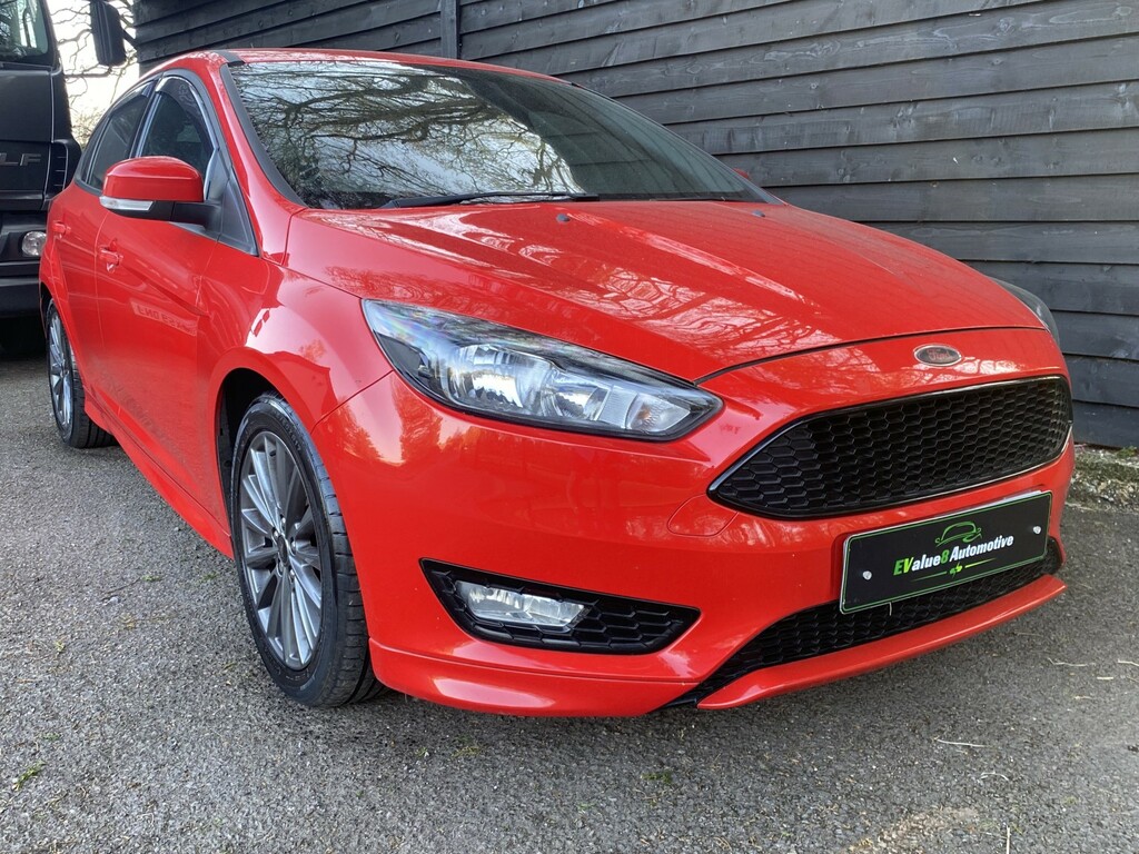 Ford Focus 1.0 T Ecoboost St-line YF18XFZ Red #3