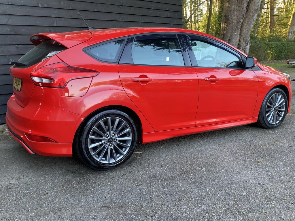Ford Focus 1.0 T Ecoboost St-line YF18XFZ Red #4