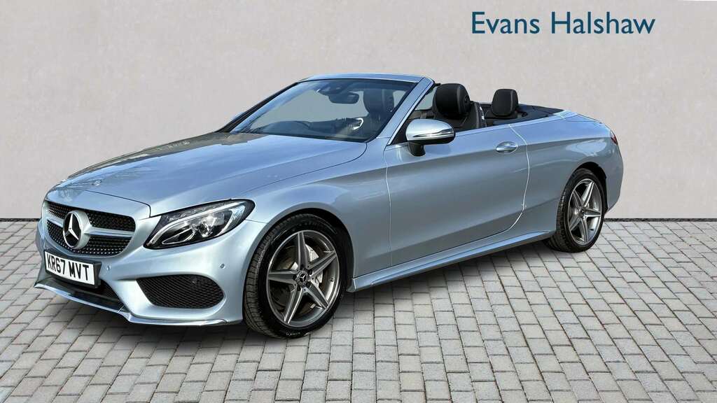 Mercedes-Benz C Class C220d Amg Line 2017 KR67MVT Silver #3