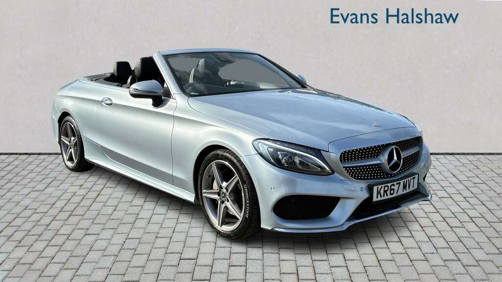 Mercedes-Benz C Class C220d Amg Line 2017 Silver