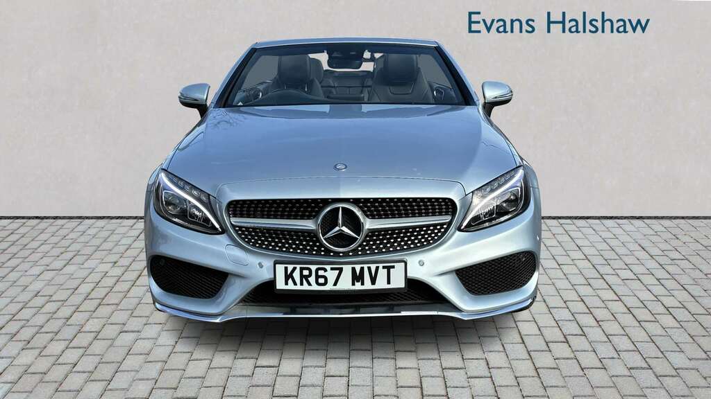 Mercedes-Benz C Class C220d Amg Line 2017 KR67MVT Silver #2