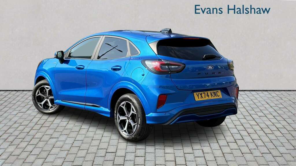 Ford Puma 1.0 Ecoboost Hybrid Mhev St-line 2024 YX74KNC Blue #2