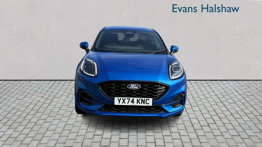 Ford Puma 1.0 Ecoboost Hybrid Mhev St-line 2024 YX74KNC Blue #4