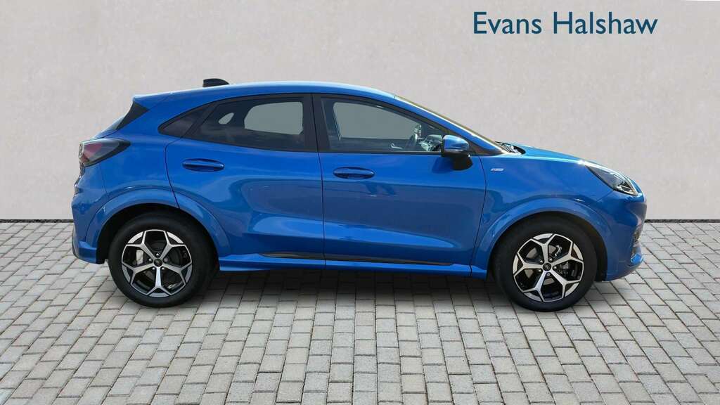 Ford Puma 1.0 Ecoboost Hybrid Mhev St-line 2024 YX74KNC Blue #3
