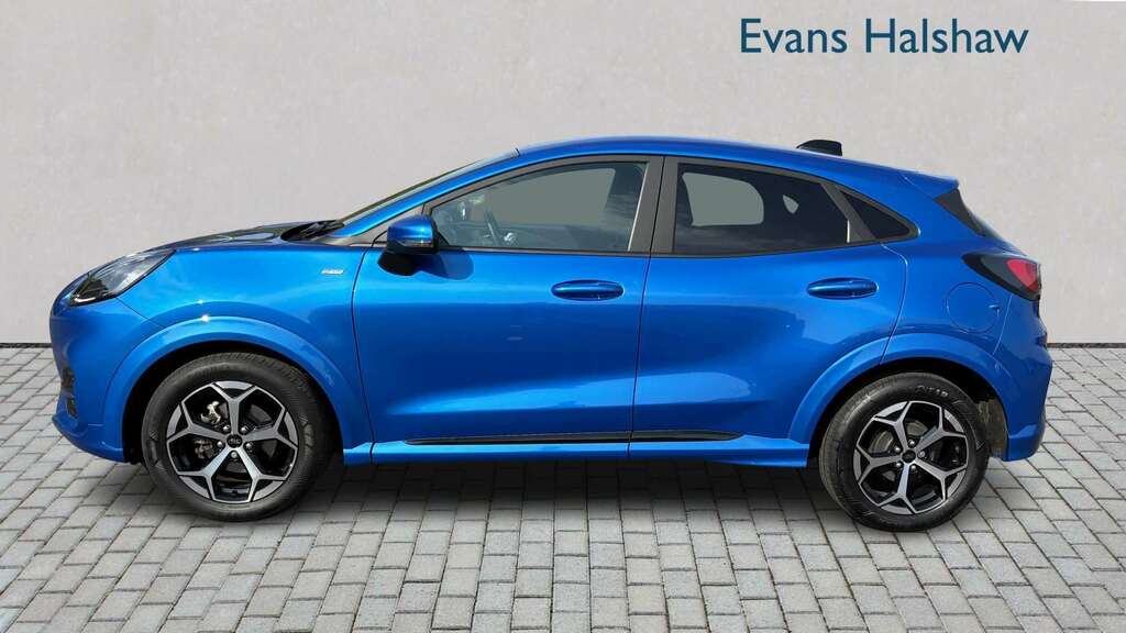 Ford Puma 1.0 Ecoboost Hybrid Mhev St-line 2024 YX74KNC Blue #5