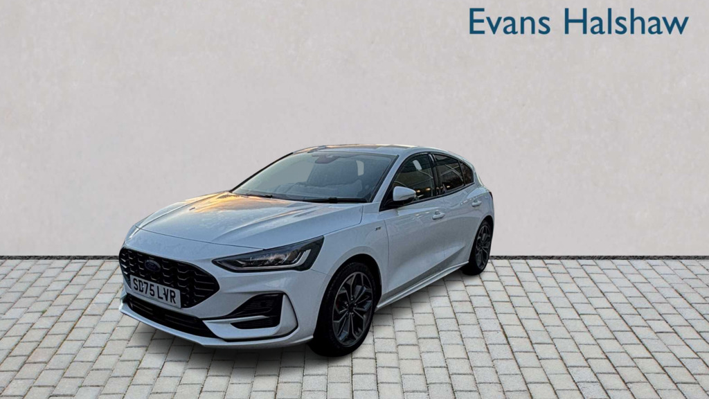 Ford Focus 1.0 Ecoboost Hybrid Mhev St-line X 2025 SD75LVR White #2