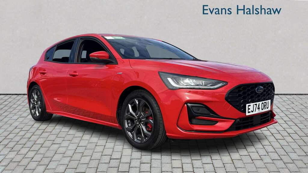 Ford Focus 1.0 Ecoboost Hybrid Mhev 155 St-line 2024 Red