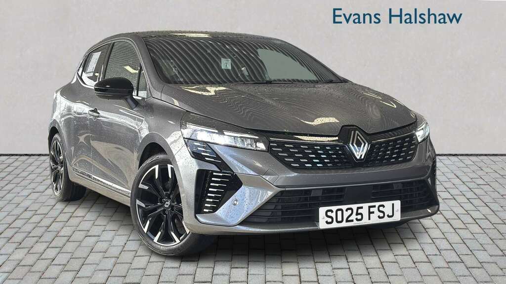 Renault Clio 1.6 E-tech Full Hybrid 145 Techno 2025 SO25FSJ Grey