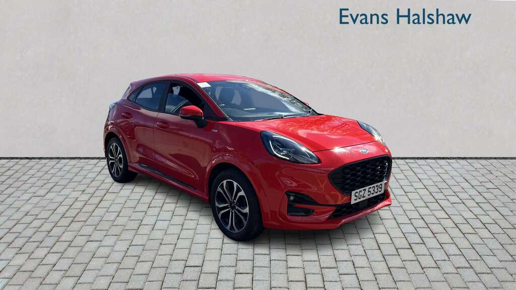 Ford Puma 1.0 Ecoboost Hybrid Mhev St-line Dct 2020 Red
