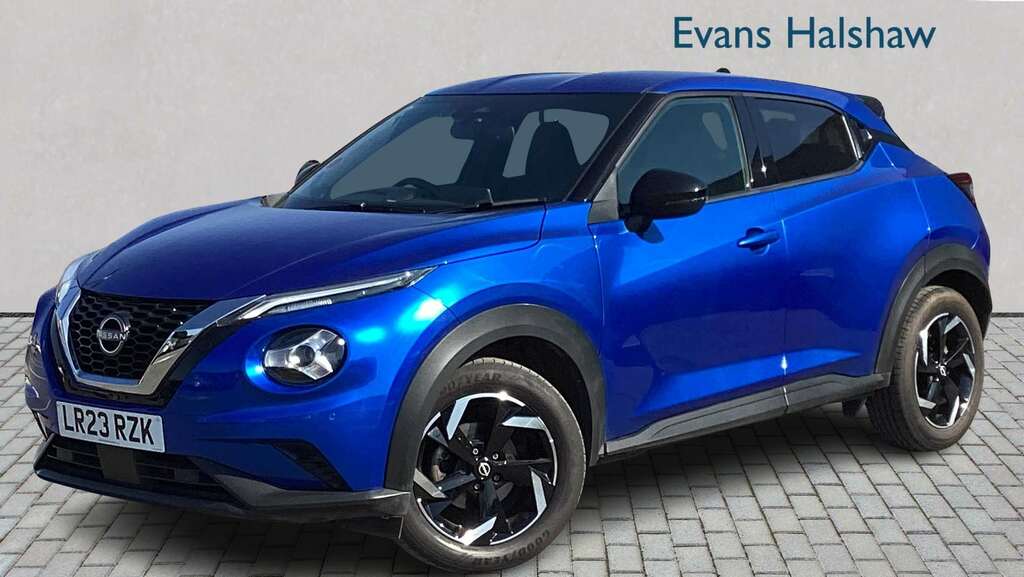 Nissan Juke 1.0 Dig-t 114 N-connecta 2023 LR23RZK Blue #2