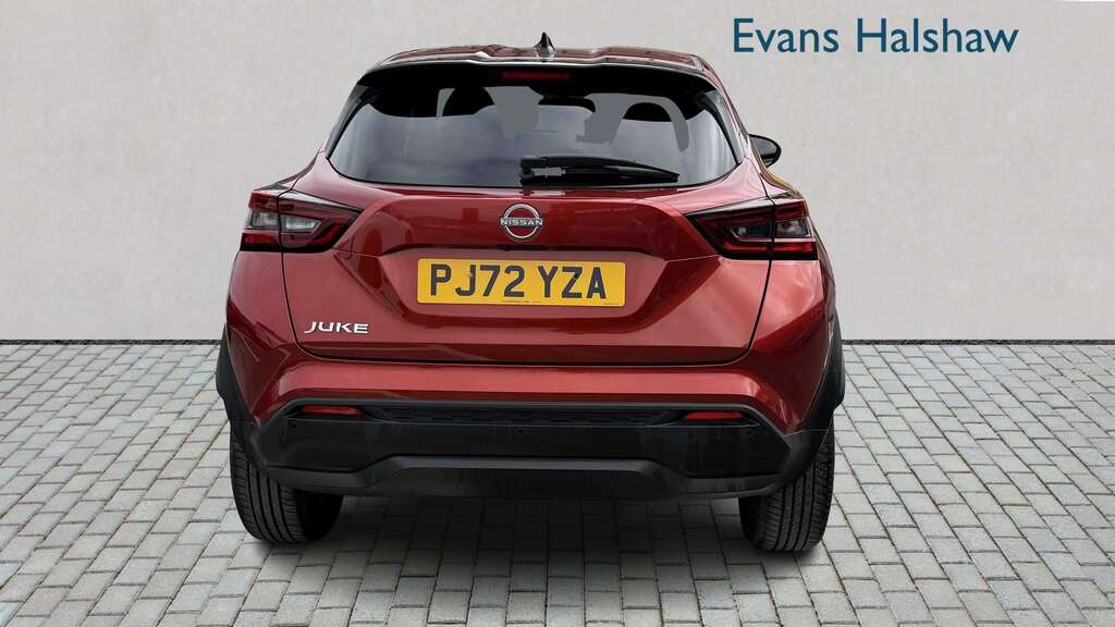 Nissan Juke 1.0 Dig-t 114 N-connecta 2022 PJ72YZA Red #4