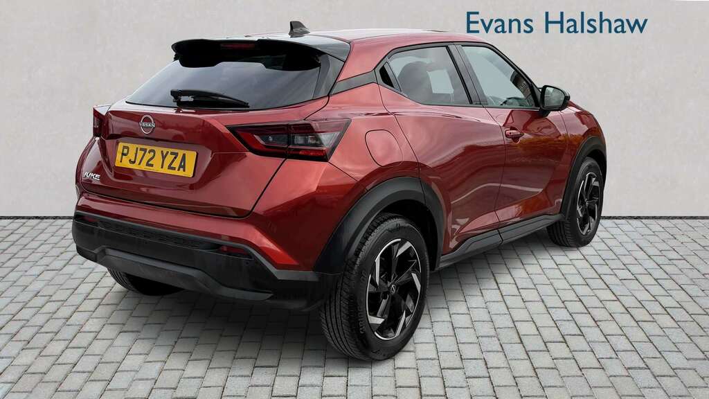 Nissan Juke 1.0 Dig-t 114 N-connecta 2022 PJ72YZA Red #3