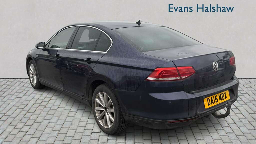 Volkswagen Passat 2.0 Tdi Se Business Dsg 2015 DA15MBX Blue #5