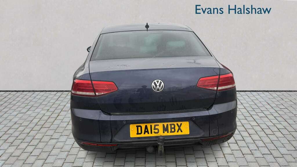 Volkswagen Passat 2.0 Tdi Se Business Dsg 2015 DA15MBX Blue #6