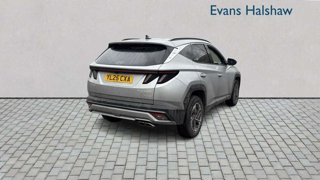 Hyundai Tucson 1.6T Hybrid Advance 2025 YL25CXA Silver #4