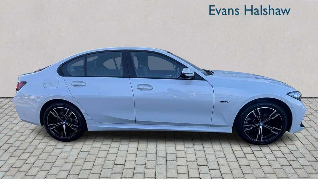 BMW 3 Series 330E M Sport Step 2023 NG72TYP White #6