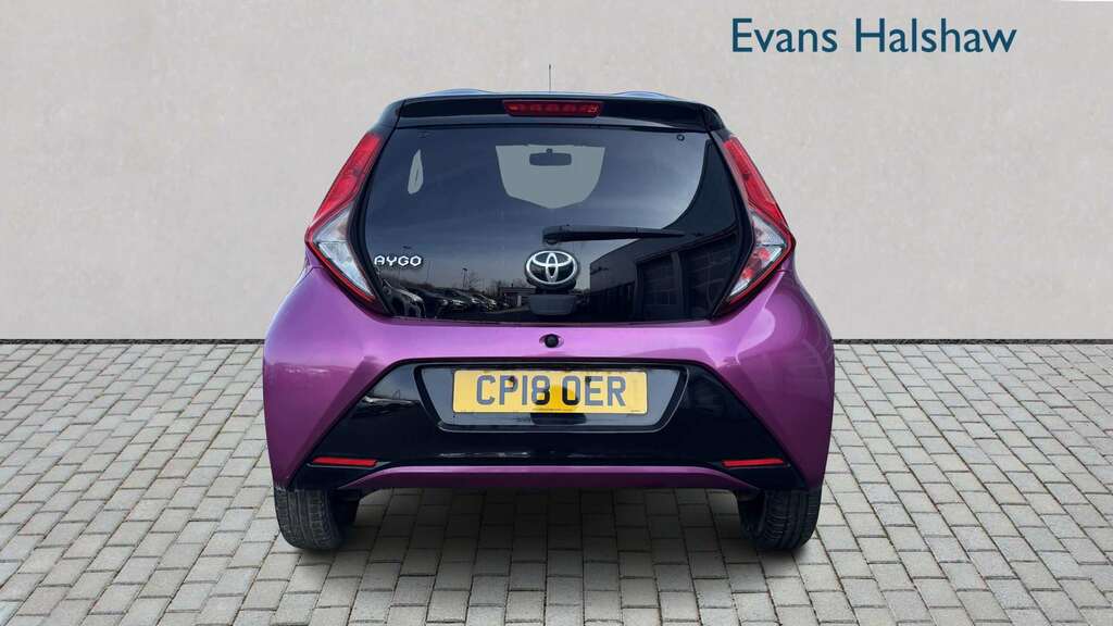 Toyota Aygo 1.0 Vvt-i X-cite 5 2018 CP18OER Purple #5
