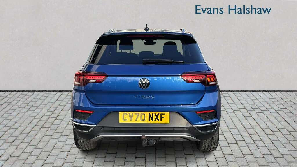 Volkswagen T-Roc 1.5 Tsi Evo Sel Dsg 2020 CV70NXF Blue #4