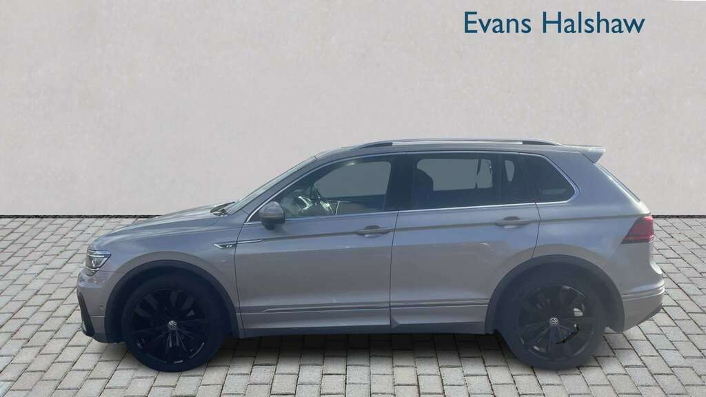 Volkswagen Tiguan 2.0 Tdi 150 4Motion R-line Tech 2019 KP69VTF Silver #5