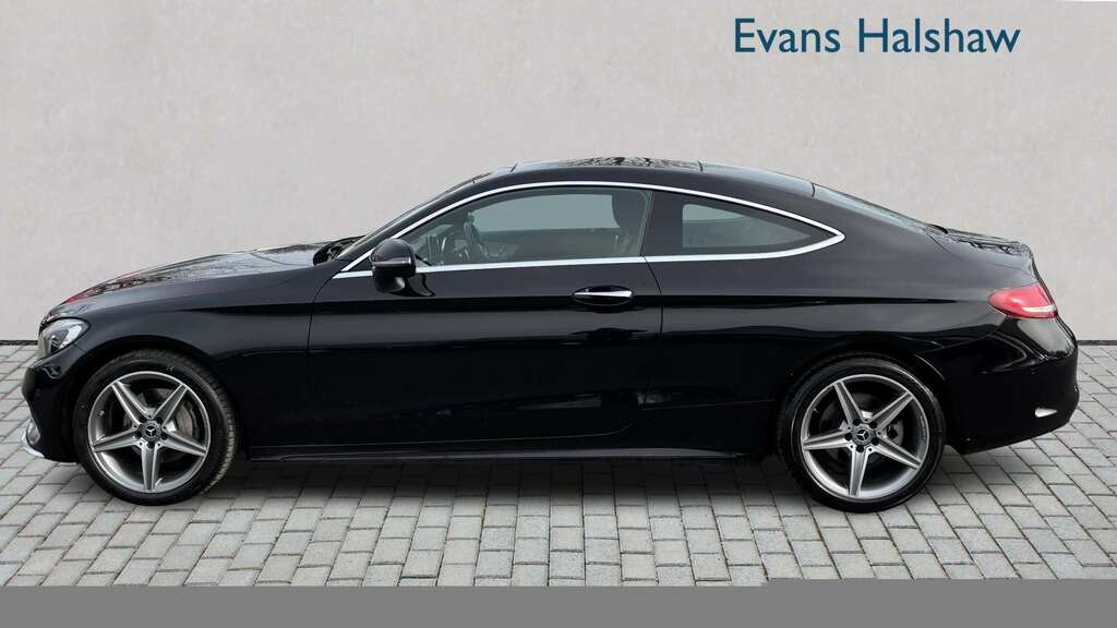 Mercedes-Benz C Class C200 Amg Line Premium 9G-tronic 2018 KT18FYR Black #3