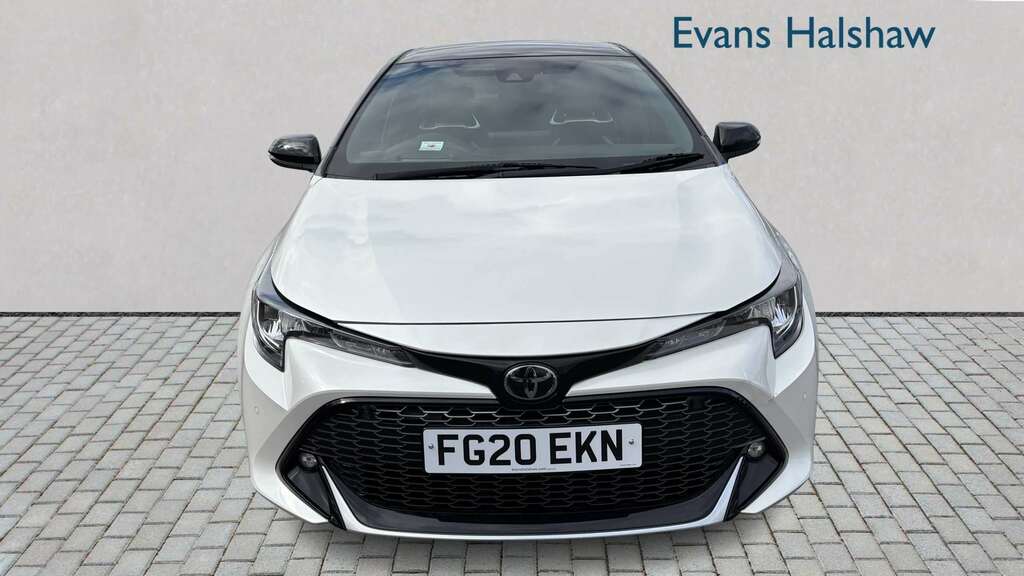Toyota Corolla 2.0 Vvt-i Hybrid Gr Sport Cvt 2020 FG20EKN White #3