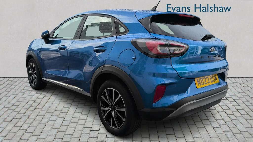 Ford Puma 1.0 Ecoboost Hybrid Mhev 155 Titanium 2023 ND23OOW Blue #2