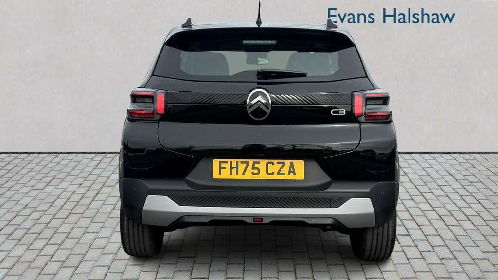 Citroen C3 1.2 Hybrid 110 Plus E-dcs6 2025 FH75CZA Black #6