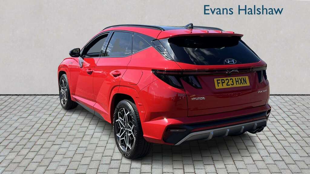 Hyundai Tucson 1.6 Tgdi N Line S 2Wd 2023 FP23HXN Red #5