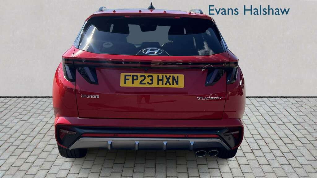 Hyundai Tucson 1.6 Tgdi N Line S 2Wd 2023 FP23HXN Red #6