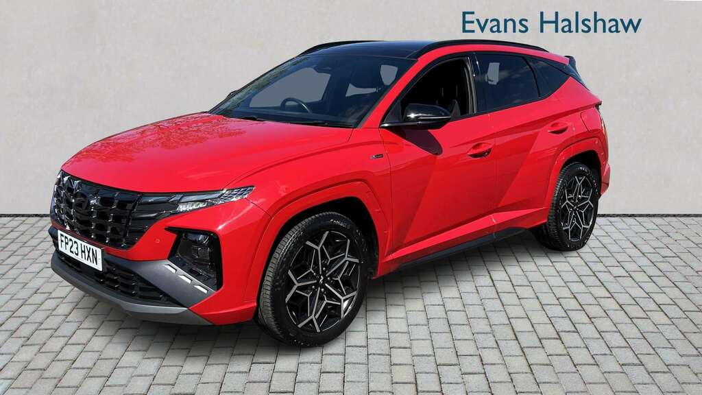Hyundai Tucson 1.6 Tgdi N Line S 2Wd 2023 FP23HXN Red #3