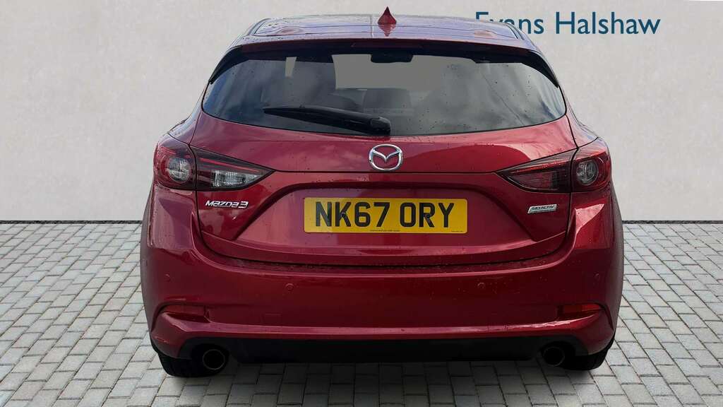 Mazda 3 2.0 Se-l Nav 2017 NK67ORY Red #5