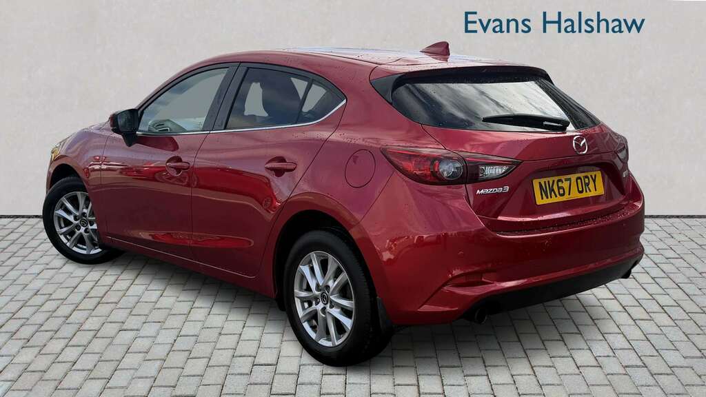 Mazda 3 2.0 Se-l Nav 2017 NK67ORY Red #2