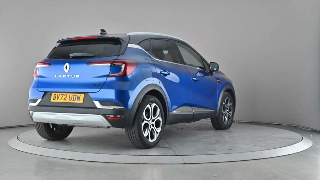 Renault Captur 1.6 E-tech Full Hybrid 145 Techno 2023 BV72UDW Blue #6