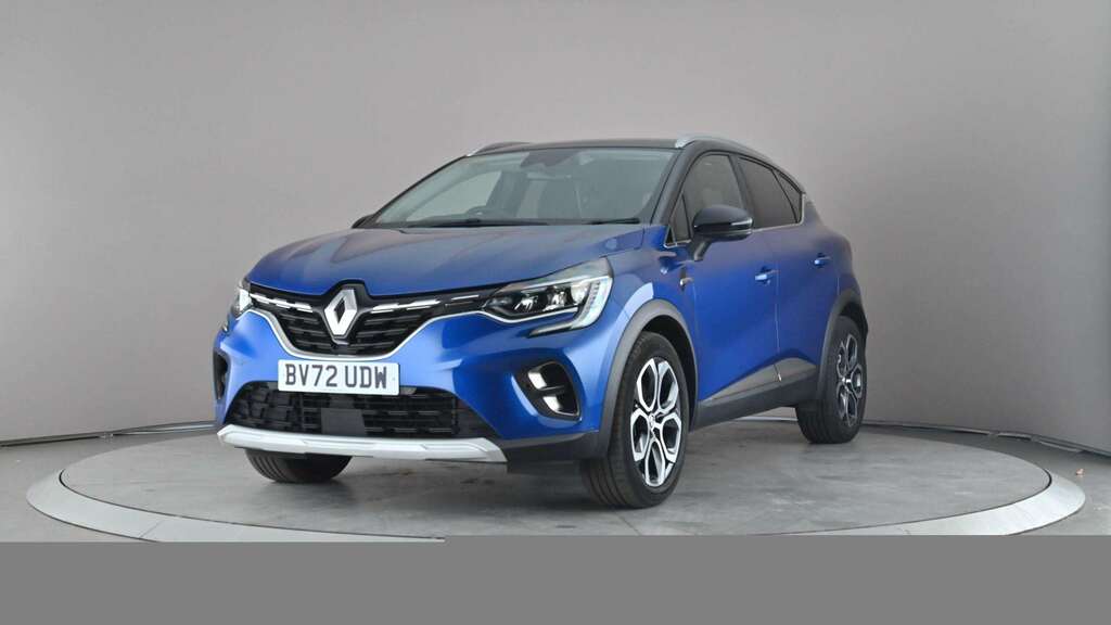Renault Captur 1.6 E-tech Full Hybrid 145 Techno 2023 BV72UDW Blue #3