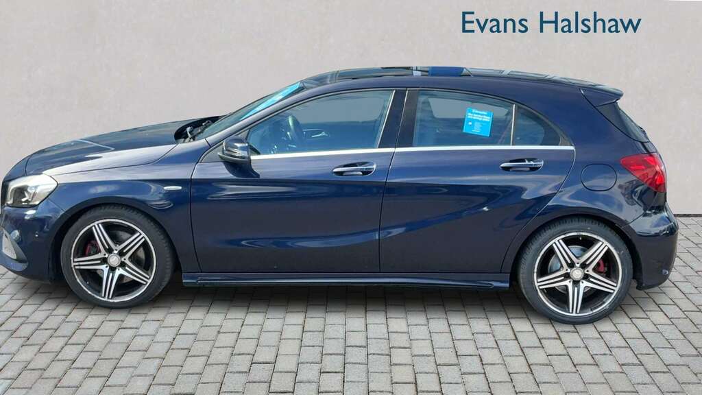 Mercedes-Benz A Class A250 Amg Premium 2016 SH66OCU Blue #3