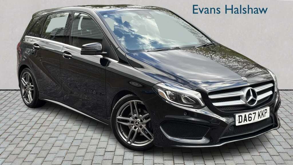 Mercedes-Benz B Class B200d Amg Line Premium 2017 Black