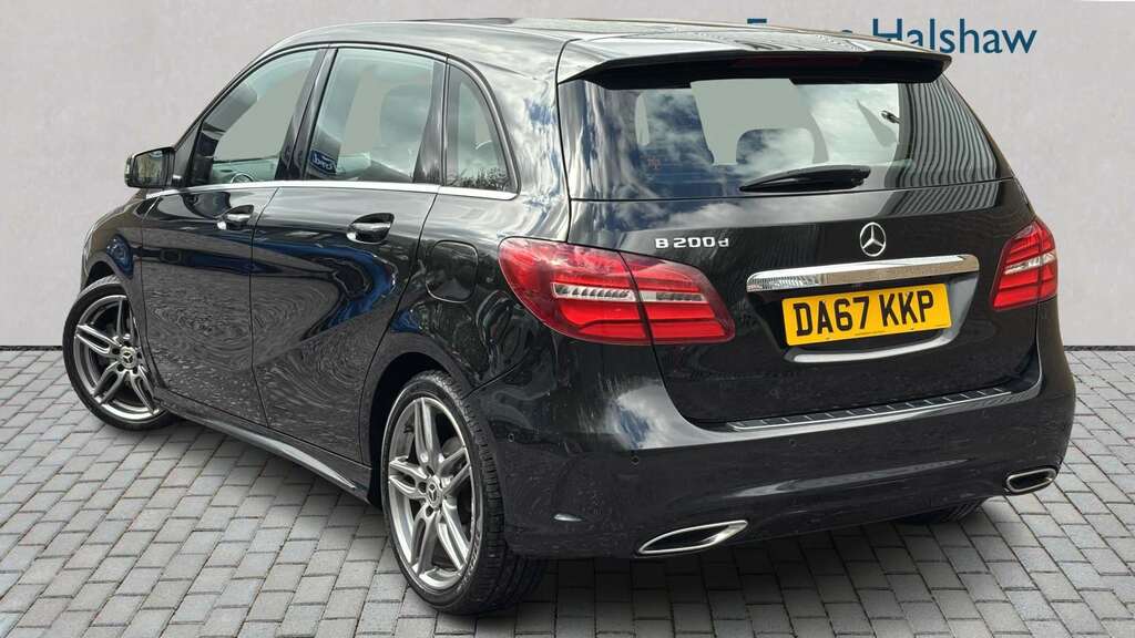 Mercedes-Benz B Class B200d Amg Line Premium 2017 DA67KKP Black #3
