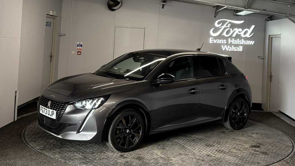 Peugeot 208 1.2 Puretech 130 Gt Eat8 2023 FG73UJP Grey #3