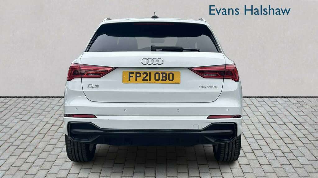Audi Q3 35 Tfsi S Line 2021 FP21OBO White #2